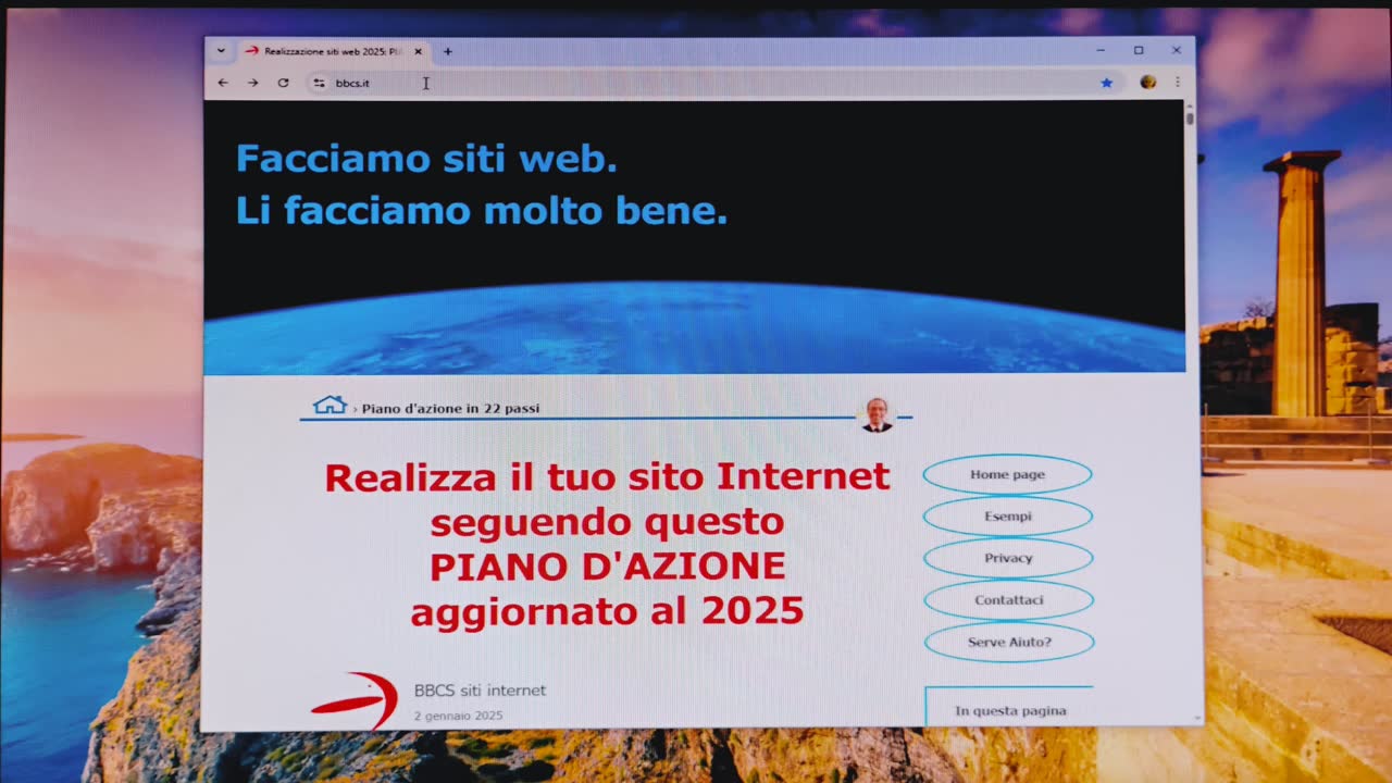 Foto home page BBCS.com in finestra Windows 1200 pixels.